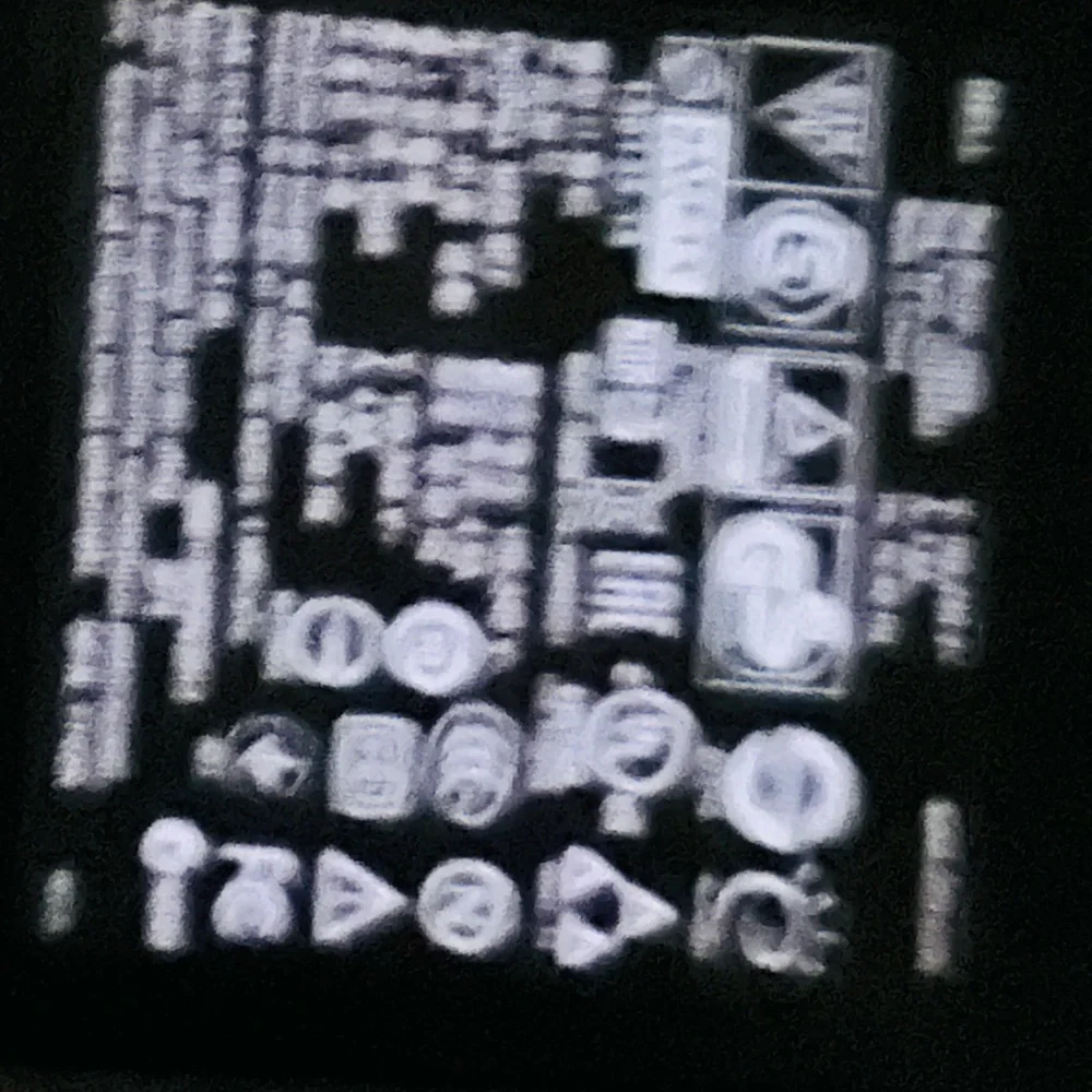 Dell Black Device with White Labels